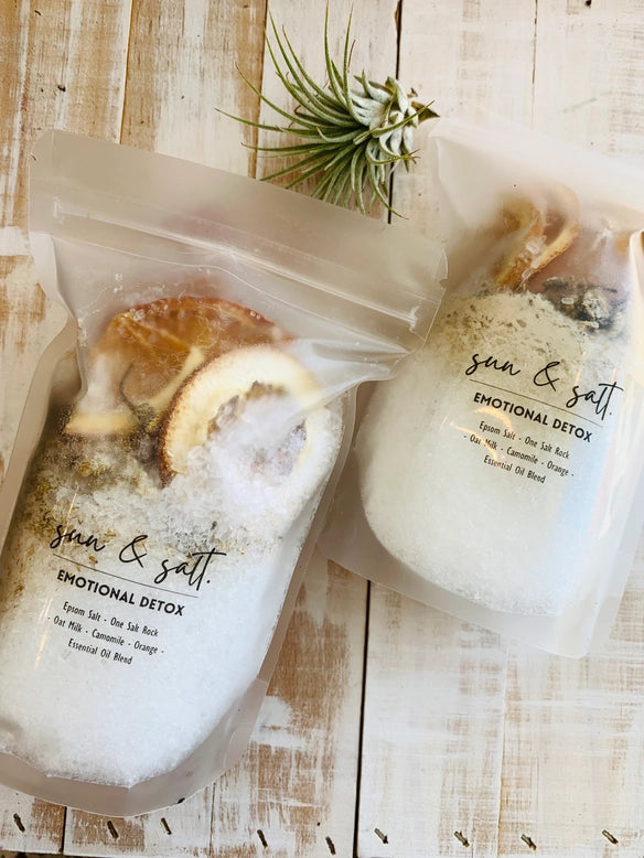 Lux & Lou - EMOTIONAL DETOX - Bath Soak- Bath Salts - Bath Tea
