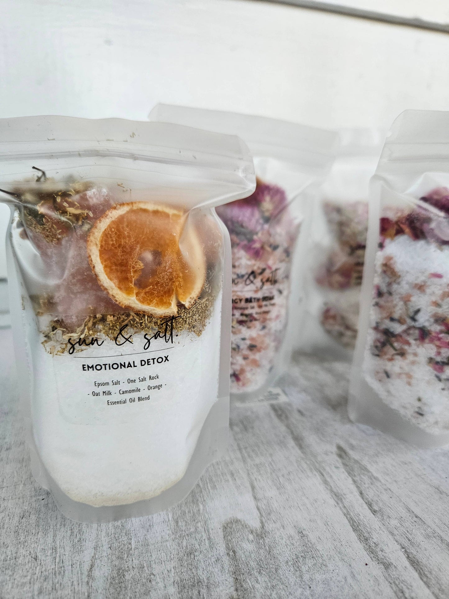 Lux & Lou - ENERGY - Bath Soak- Bath Salts - Bath Tea