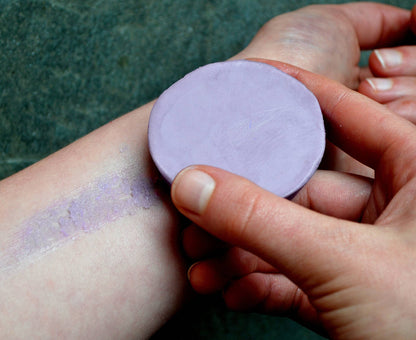 Lavender Haze Lotion Bar. Shea Butter Lotion. Zero Waste Lotion. By Badgerface Beauty Supply