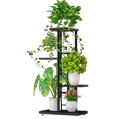3-Tier Iron Plant Stand for Indoor and Outdoor Use-0