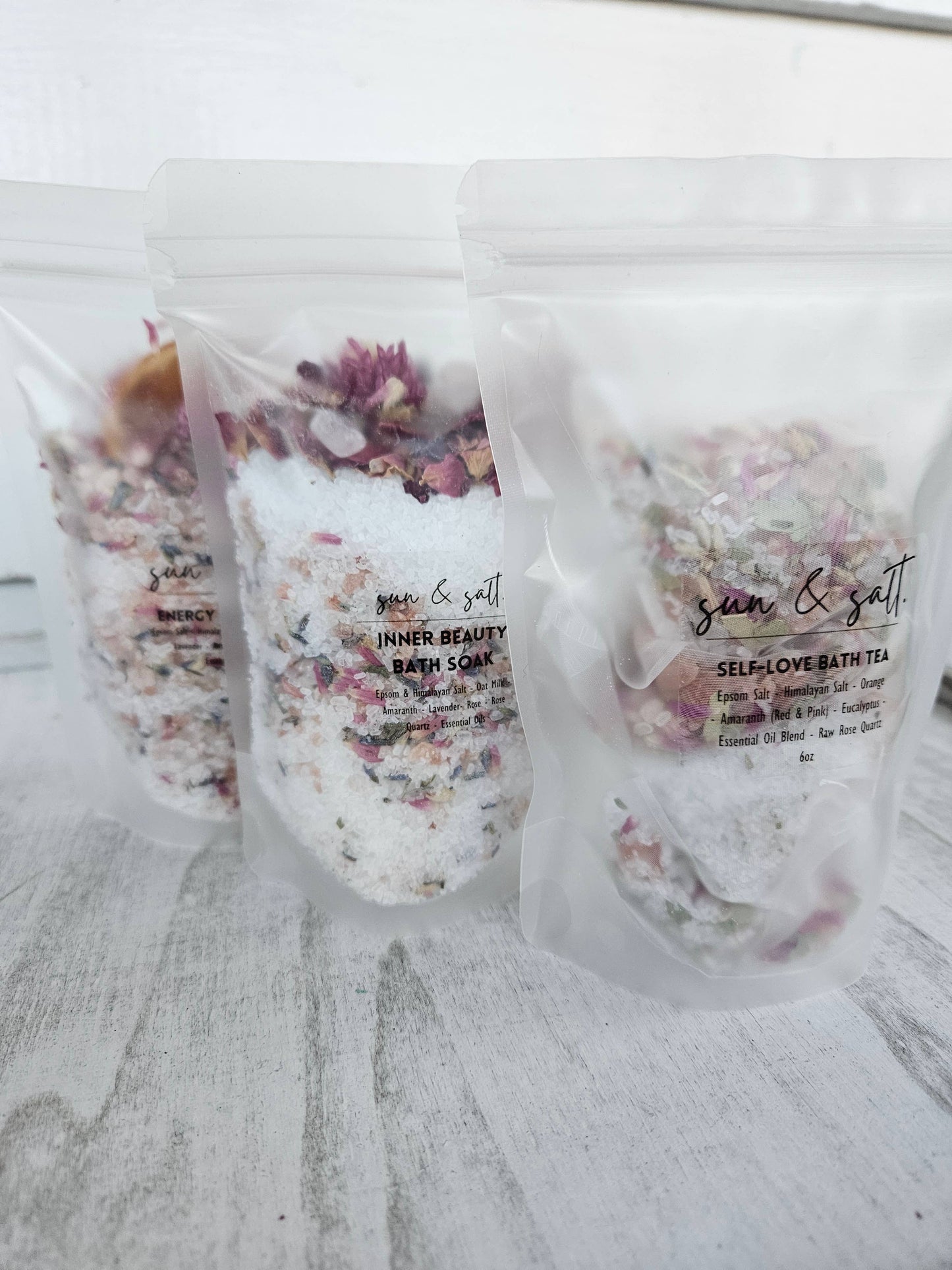 Lux & Lou - ENERGY - Bath Soak- Bath Salts - Bath Tea