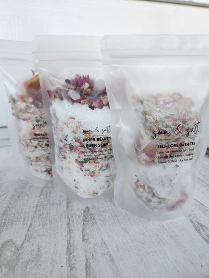 Lux & Lou - ENERGY - Bath Soak- Bath Salts - Bath Tea