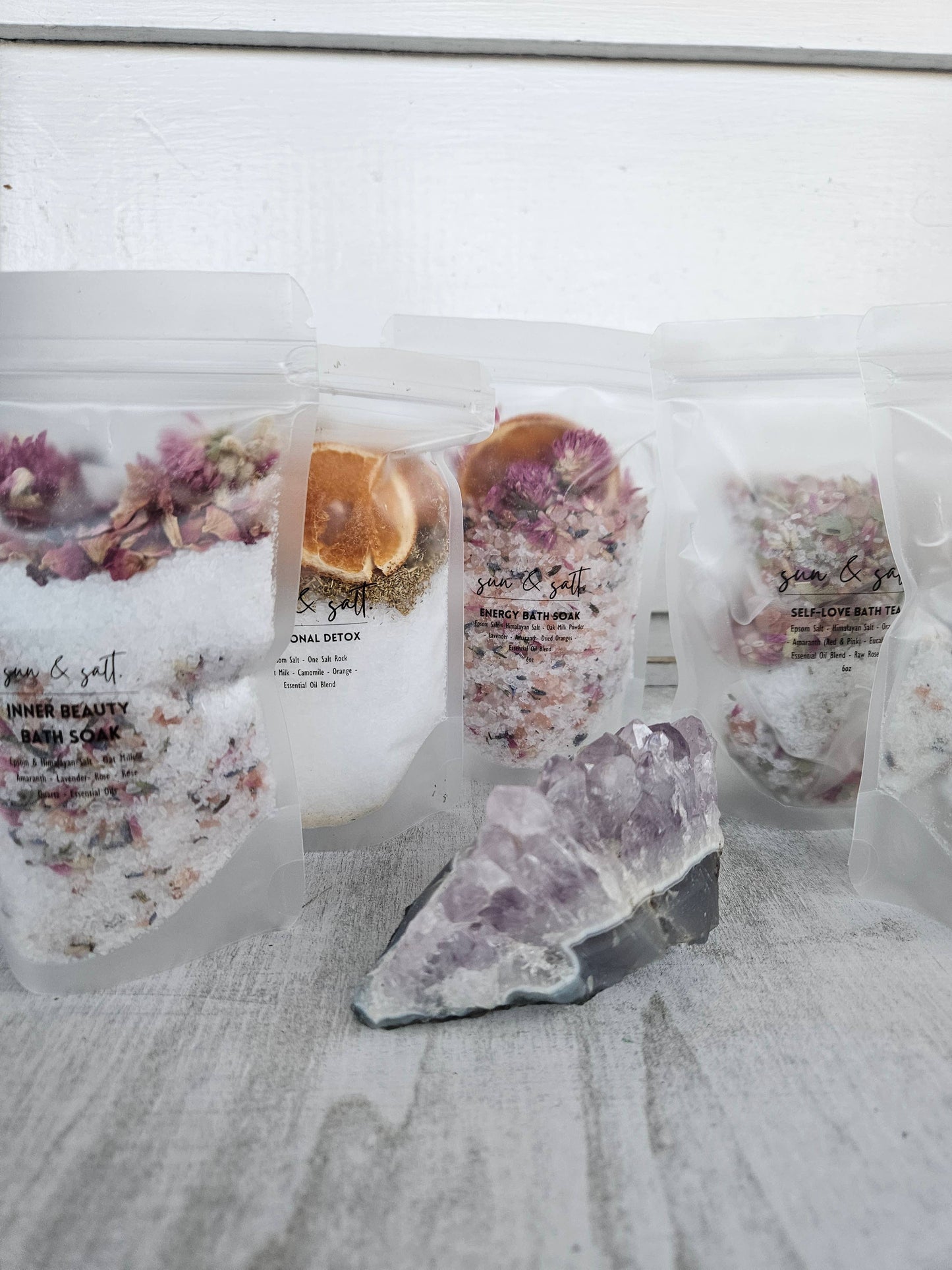 Lux & Lou - ENERGY - Bath Soak- Bath Salts - Bath Tea